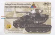 ECH166219 M4A3E8 & M4A3(76)W Sherman 'Sandbagged Shermans of the 14th Armored