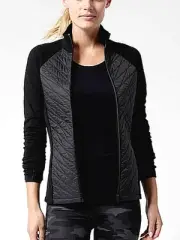 Athleta Women's Flurry Force Insulated PrimaLoft Jacket II NWT size Large Black