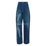 [Junya Watanabe] Denim Print Jeans