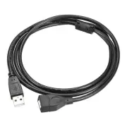 USB Extension Cable,1.5m Type a Male to USB a Female USB Wire Black