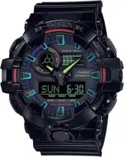 CASIO G-SHOCK GA-700RGB-1AJF Virtual Rainbow Men Watch Japan Imported