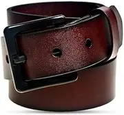 [Beep Free] 1 3/8” Italian Leather Belt | Airport Friendly | Metal Free
