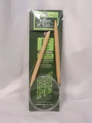 Clover Bamboo Interchangeable Circular Knitting Needles 36" - No. 13 - 3016