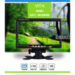 VITA SY-710 高解析度LED 7吋車用液晶顯示器 液晶電視 2組影像輸入 加送頭枕座
