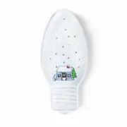 Fiesta® Light Bulb Plate | Christmas Whimsy (White)