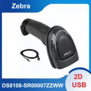 Zebra DS8108-SR00007ZZWW 2D Imager Standard Handheld Barcode Scanner w USB Cable