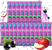 Vidrate Electrolyte Powder for Kids - Apple & Blackcurrant Flavoured Vitamin Water with Natural Ingredients & Zero Sugar - Hydration Drink for School & Sports - 20 Pack Minis Electrolyte Sachets