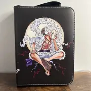 One Piece Gaming Card Binder Gear 5 Monkey D Luffy includes 50, 4 Pocket Sleeves
