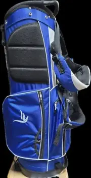 ZETA PHI BETA GOLF BAGS, ZETA SORORITY GOLF BAG, GREEK BLUE & WHITE GOLF BAG