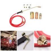 Propane Butane Gas Torch Burner Blow Kit Roofers Roofing Brazing&Hose Long Arm