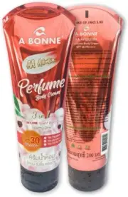 New A Bonne AA Arbutin Perfume Body Cream SPF30 PA++++, 200 ml Free Shipping