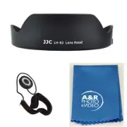 JJC LH-82 Reversible Lens Hood Shade For Canon EF 16-35mm f/4L IS USM Lens EW-82