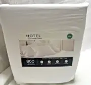 Hotel Signature Sateen 800 TC Long Staple Cotton King Sheet Set 6 piece White
