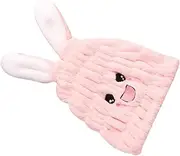 NULYLU Quick Drying Boys and Girls Hair Towel Wrap Rabbit Ears Absorbent for Girls