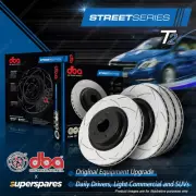 DBA Front + Rear Street T2 Slotted Brake Rotors for Mini Cooper Clubman F54 1.5 (for: Mini)