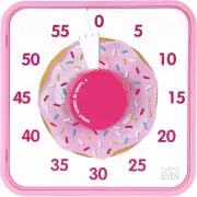 TWENTY5 SEVEN Countdown Timer 7.5 Inch, 60 Minute 1 Hour Visual Timer for Classr
