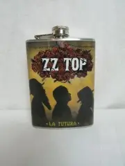 ZZ Top La Futura Stainless Steel 8oz. Hip Flask FC2L