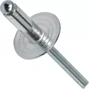 Large Flange Pop Rivets 1/8" x 1/4" Aluminum Body Steel Mandrel (4-4) Qty 5000
