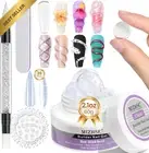 Solid Builder Gel for Nails, 60g Clear Hard Gel, 3D Sculpting UV/LED Gel