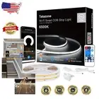 32.8ft Flexible COB LED Strip Lights with App Control & Alexa Compatibility