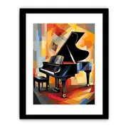 Piano Modern Art Framed Art Framed print Art Poster