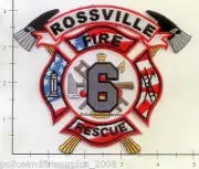 Tennessee - Rossville Rescue 6 TN Fire Dept Patch