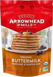 Whole Grain Buttermilk Pancake & Waffle Mix - 22 Oz, 6 Pack Family Size