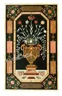 Black Marble Dining Table Top Gemstone Inlay Work Lawn Table from Handicrafts