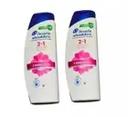 Head & Shoulders Antidandruff 2in1 Shampoo Conditioner Smooth Silky 400ml(2pack)