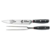 Baccarat iconiX Carving Knife Set AFL Carlton Blues