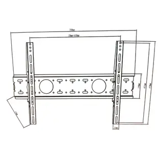 【Eversun】40~75吋適用 液晶電視標準壁掛架《CMW-410》