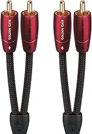 Audioquest Golden Gate Stereo Cable with 4 RCA Plugs 0.6m