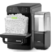 Nugget Ice Maker with 1.2 Gallon Tank, 40Lbs/24H Soft & Chewable Ice, Automatic