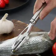 1PCS 24cm Fish Scale Remover Scaler Scraper Cleaner Kitchen Peeler Tool New