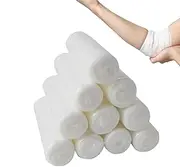 Wounds Bandage Roll - Gauze Roll Breathable 10Pack Bandage Roll | Flexible Individually Wrapped Bandage Wrap Stretch Wound Care for Wounds