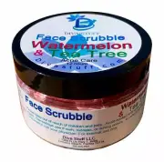 Diva Stuff Watermelon & Tea Tree Face Scrubbies, For Oily & Acne Prone Skin - Ma