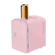 Frigidaire Efmis149-pink-com 6-can Mini Fridge With Can Holder On Top [pink]
