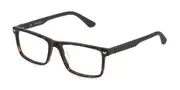 Police VPLF74 BEYOND LITE 3 0714 Men's Glasses Tortoiseshell Size 54 - Private Health Rebate - Blue Light Block Available