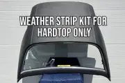 1968-1975 C3 Corvette Convertible HARDTOP Weather stripping Kit New!