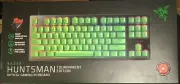 Razer Huntsman Tournament Edition with red switches and green keycaps