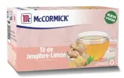 McCORMICK LEMONGRASS GINGER TEA - TE DE JENGIBRE LIMON (25 BAGS)