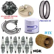 Tune Up Kit Filters Cap Wire Plugs For PONTIAC GTO V8 6.6L 2BBL 1970