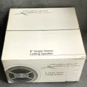 New Sealed Box! Proficient Audio Systems C850TT 8" Single Stereo Ceiling Speaker