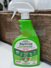 Outdoor Garden Plant Pest Insect Spray Baythroid Aphid Psyllid Caterpillar 750ml