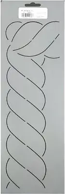 Quilting Stencil Rope Border Quilt 3" Corner Patterns Plastic Designs Templates