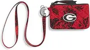 [Vera Bradley] Collegiate Recycled Cotton Zip ID Case and Lanyard Combo (Multiple Teams Available)