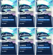 Libra Proskin Extra Protect 30 Liners 180 Count (6 Packs of 30)