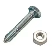 342449 Shear Pin with Nut, 1-7/16" x 1/4" Fits Jacobsen