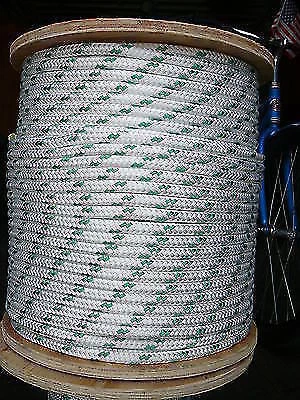 NovaTech XLE Sheet Halyard line 3/8" x 50' White/Green