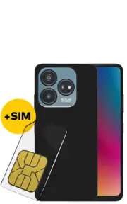 NEW Optus X TAP 3 [4G, 6.6", 128GB/4GB RAM, NFC] black $35 Optus Sim Included